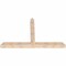 Ekena Millwork Portland Smooth Timber Gable Bracket, Douglas Fir, 84"W x 53"H x 5 1/2"D x 5 1/2"F, 15/12 Pitch GBW084X53X0606POR00SDF - alternate 3